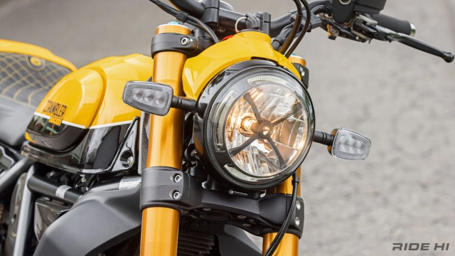 Ducati scrambler full throttle độ táo bạo với dàn chân siêu dày - 6