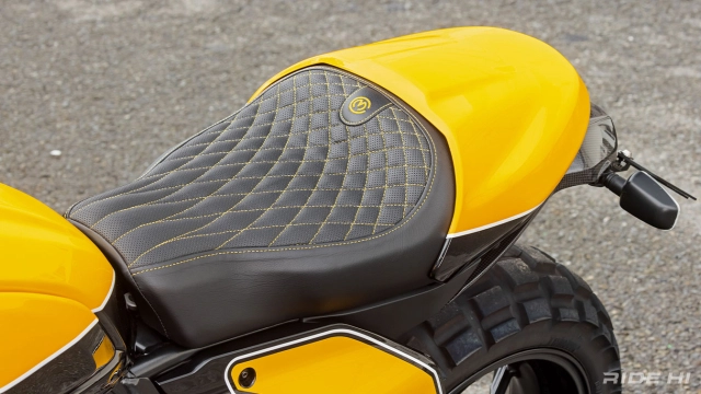 Ducati scrambler full throttle độ táo bạo với dàn chân siêu dày - 9