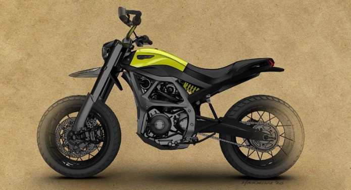 Ducati scrambler với khái niệm thiết kế hoàn toàn mới - 5