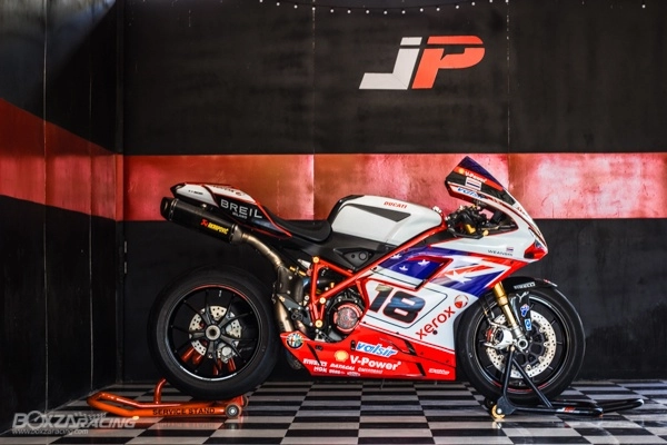 Ducati superbike 848 evo độ theo phong cách troy bayliss limited edition - 3