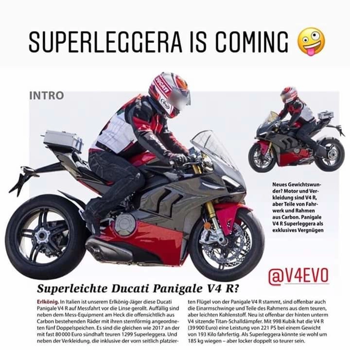 Ducati superleggera v4 sở hữu trọng lượng nhẹ nhất với khung carbon - 1