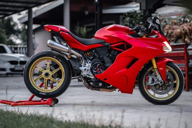 Ducati supersport s trong bản độ hiệu năng cao với dàn chân vạm vỡ - 10