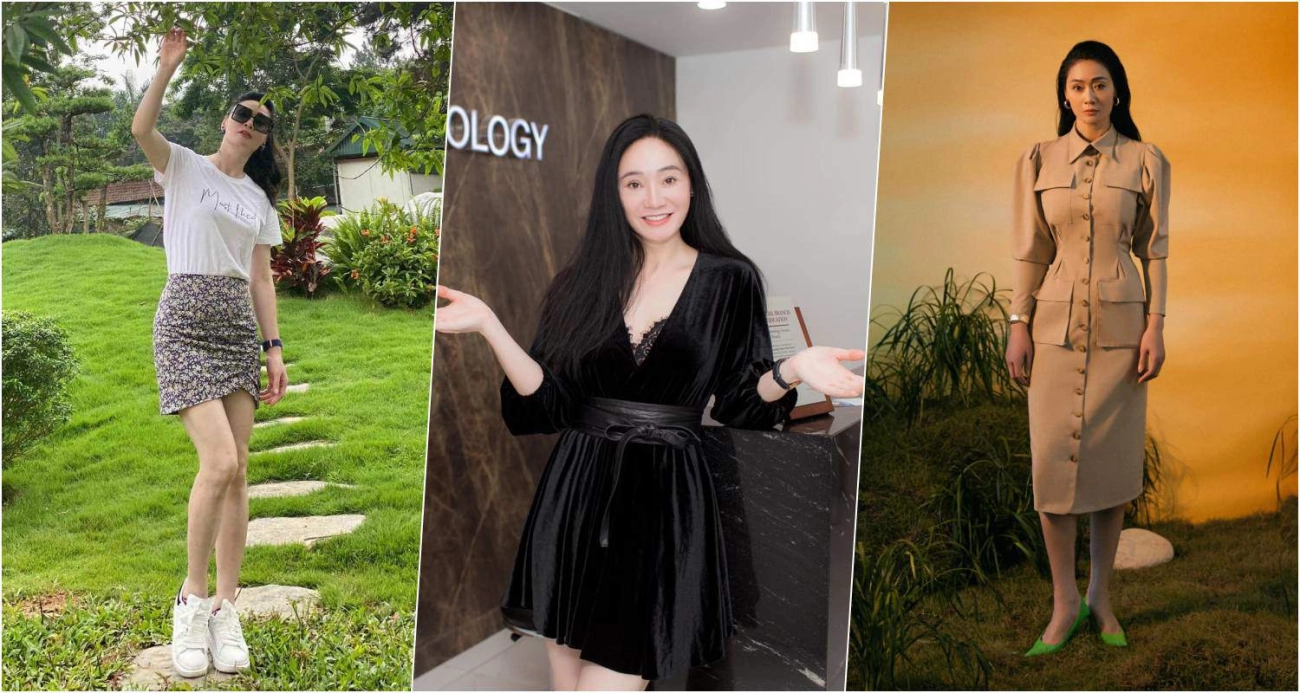 Đụng hàng nam bộ cánh o ép body bà xuân hương vị tình thân làm cđm khó thốt nên lời - 1