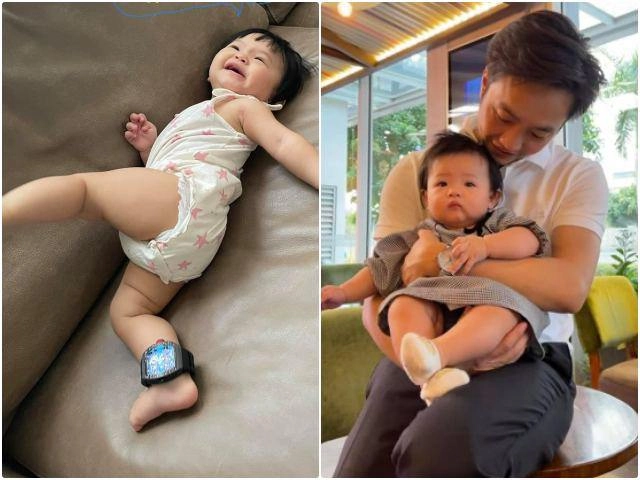 Được con gái thơm cường đôla làm liều xin miếng nữa nhưng bé có phản ứng đáng yêu - 13