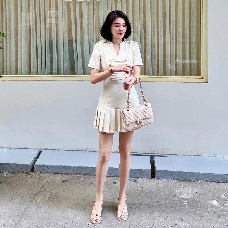 Em chồng tương lai hà tăng định nghĩa lại phong cách dâu hào môn 1 chiếc túi mix 7749 bộ - 1