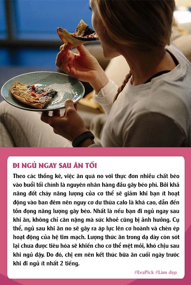 Eva pick 4 sai lầm khi đi ngủ gây tích mỡ bụng chị em thừa cân nào cũng mắc - 1
