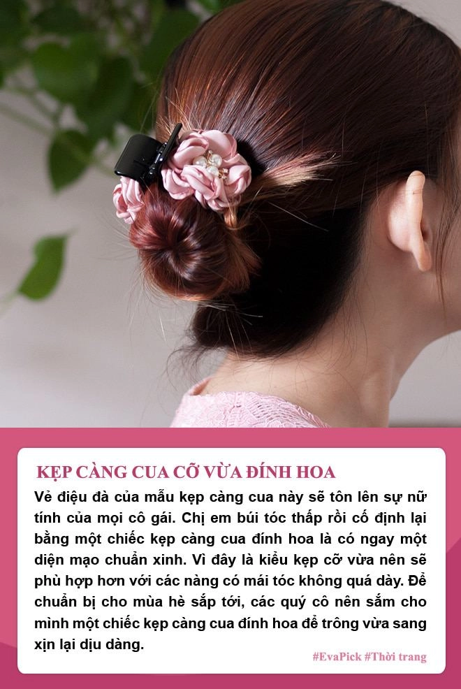 Eva pick đón đầu xu hướng nàng lưu ngay 6 mẫu kẹp càng cua sang chảnh dễ tạo kiểu tóc - 4