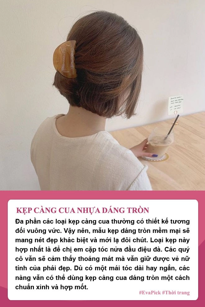 Eva pick đón đầu xu hướng nàng lưu ngay 6 mẫu kẹp càng cua sang chảnh dễ tạo kiểu tóc - 6