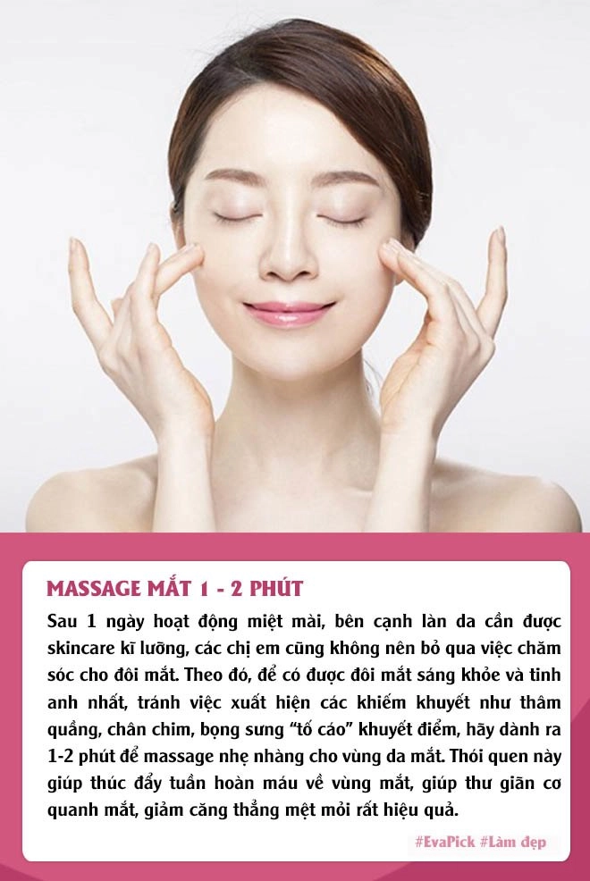 Eva pick nguyên tắc trụ nhan của phụ nữ trẻ đẹp bạn nên biết đêm 7 ngày 3 30 phút - 7