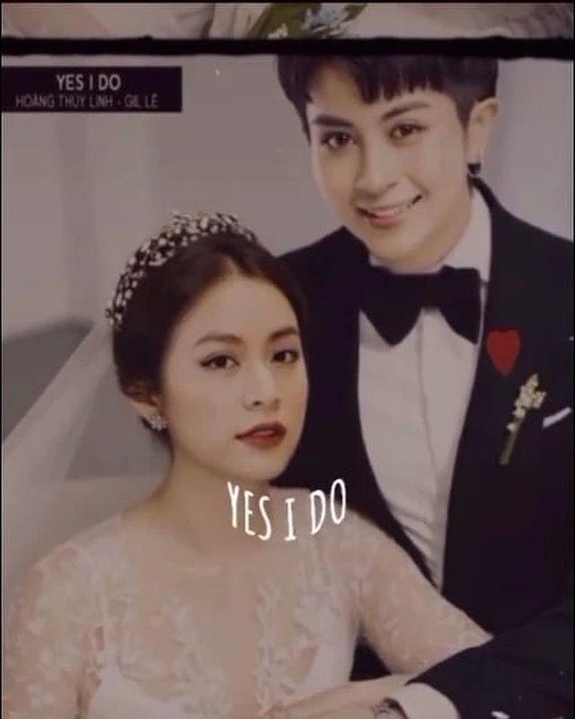 Fan photoshop ảnh cưới của gil lê nhưng nhan sắc này là hoàng thuỳ linh hay chi pu vậy - 1