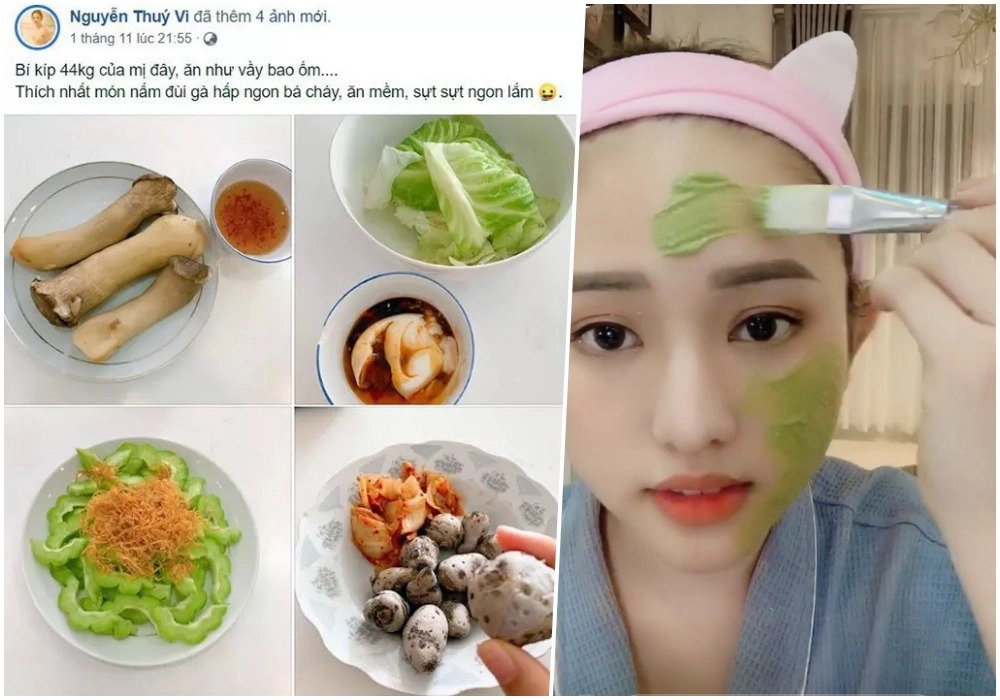 Gái đảm đang thuý vi nấunước thần dưỡng nhan từ bí đao sắc vóc đẹpđâu chỉ nhờ đồ giả - 3