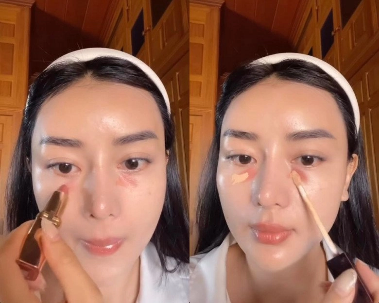 Gái miền tây lấy chồng tỷ phú mách nước trang điểm trong veo dùng son che khuyết điểm mắt - 6