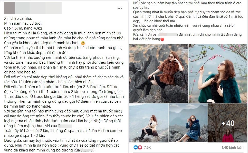Gái vùng cao lên đồ mùa đông sang như gái hàn tiết lộ toàn đồ nội địa giá rẻ - 1