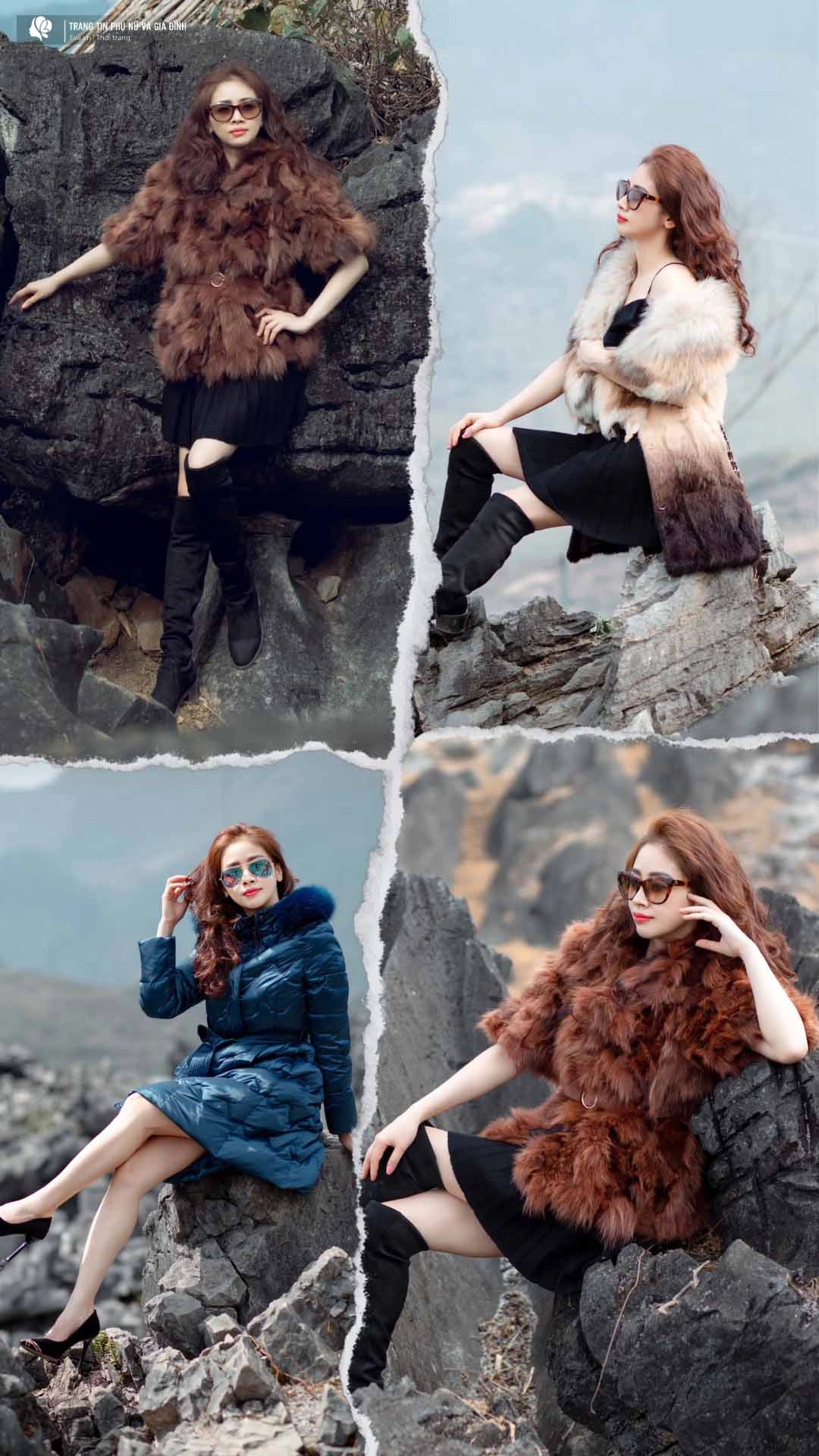Gái vùng cao lên đồ mùa đông sang như gái hàn tiết lộ toàn đồ nội địa giá rẻ - 2