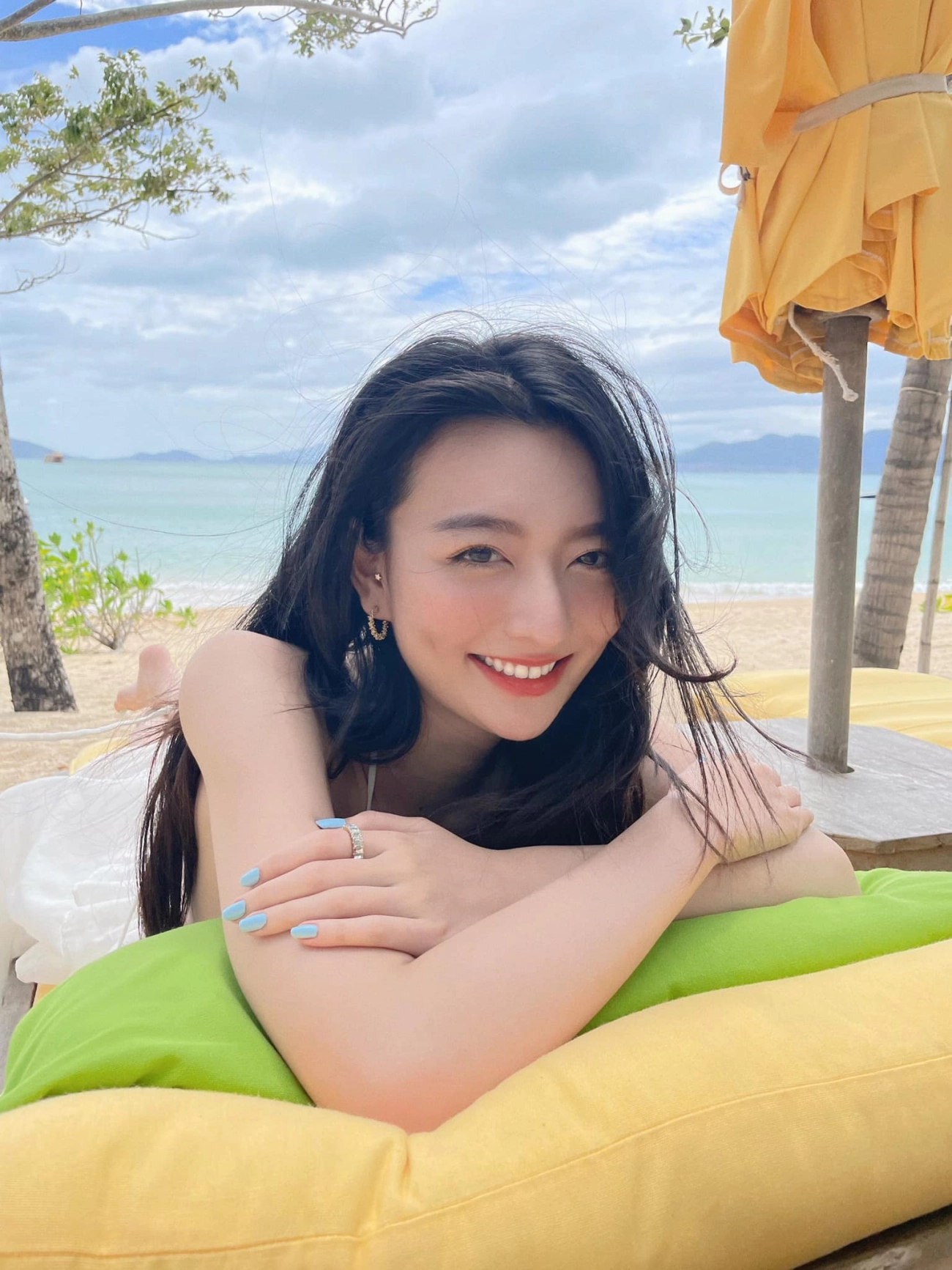 Gái xinh lai 3 dòng máu làm loạn tiktok thi hoa hậu body bánh cuốn từng được ngọc trinh chấm - 3