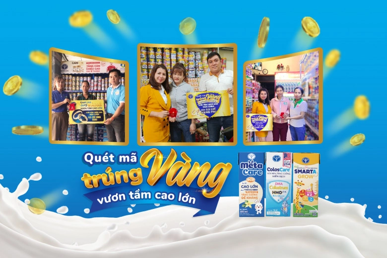 Gần 6 ngàn khách hàng trúng giải khi tham gia quét mã trúng vàng - vươn tầm cao lớn - 1