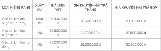 Giá niềng năng hiện nay bao nhiêu và được tính như thế nào - 3