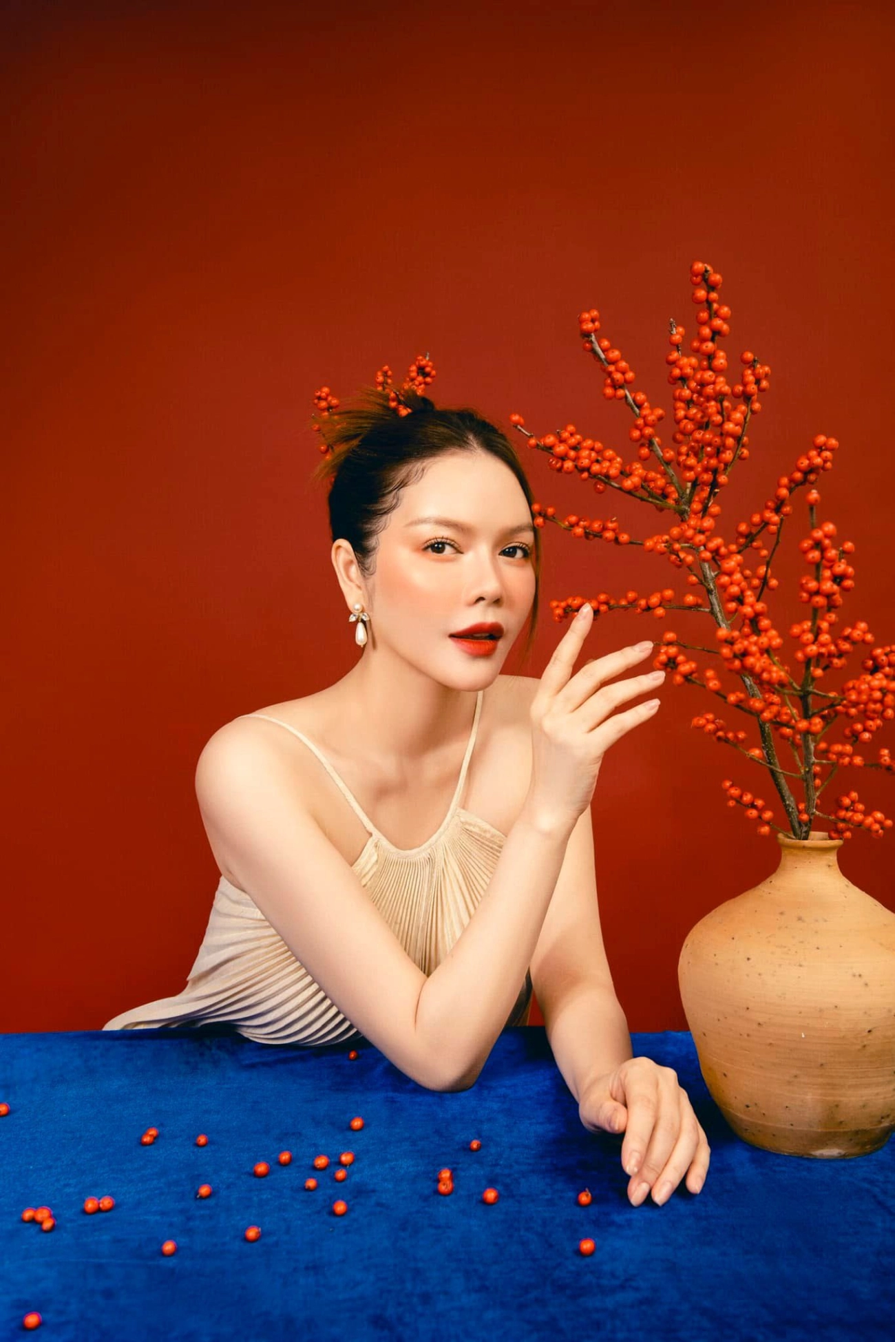 Giảm cân mi nhon lý nhã kỳ diện gì cũng xinh chấp cả style bỏ quên nội y - 12