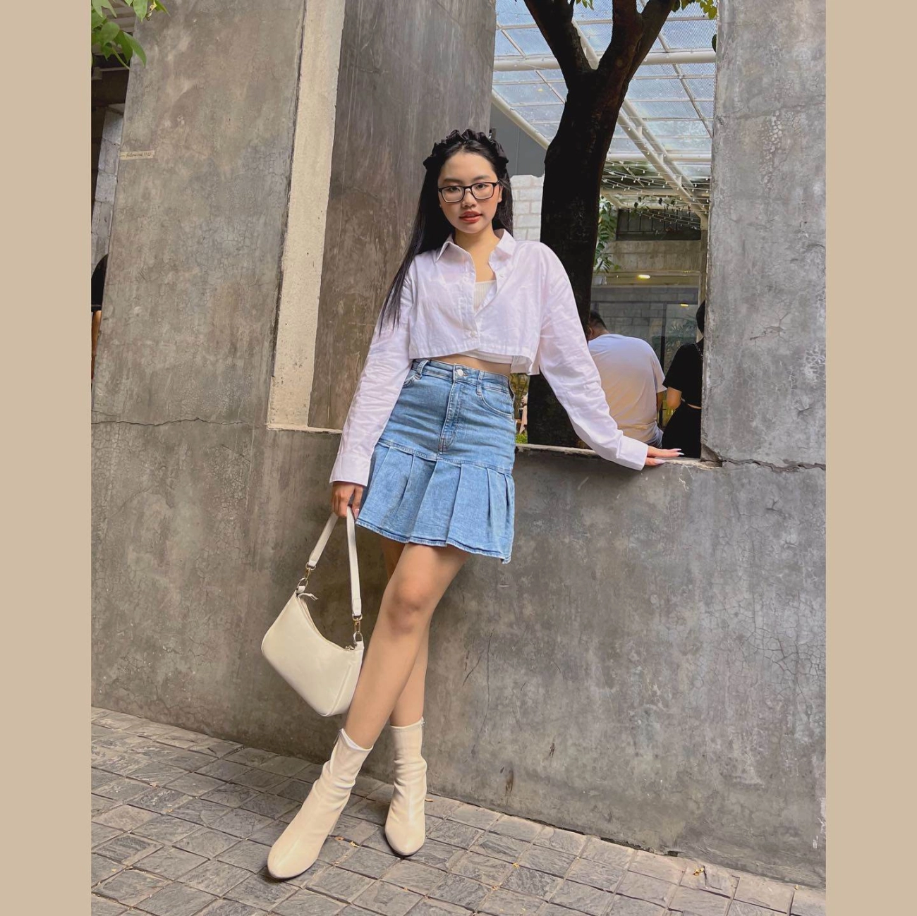 Giảm cân mi nhon phương mỹ chi tự tin diện đồ ngắn nhưng than vì làm đẹp quá cực - 1