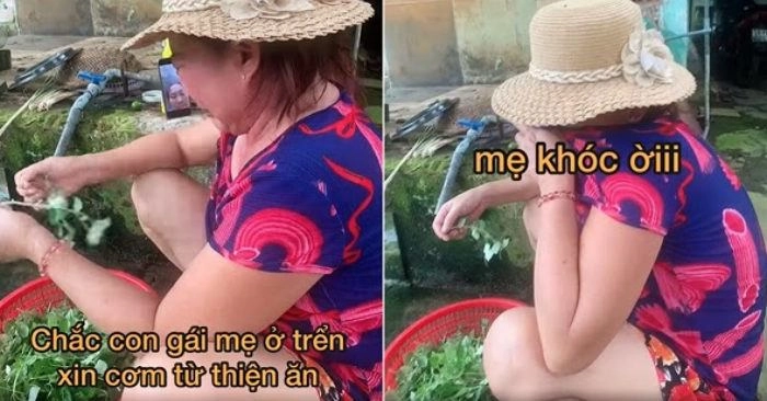 Giãn cách mùa dịch mẹ khóc lo con trên thành phố đói xin cơm từ thiện bị đuổi vì béo - 1