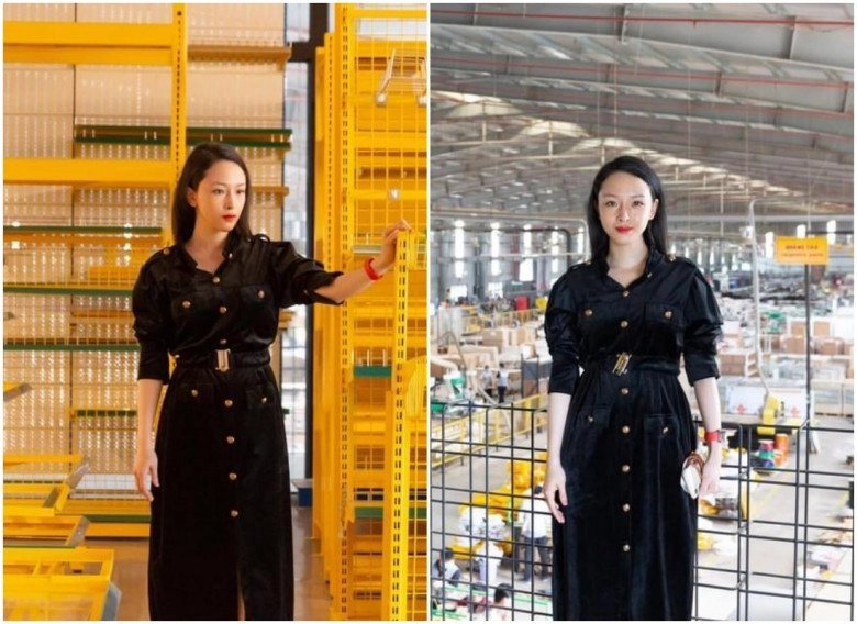 Giữ chức giám đốc hoa hậu trương hồ phương nga đến công sở ăn mặc sang chảnh quyền lực - 1