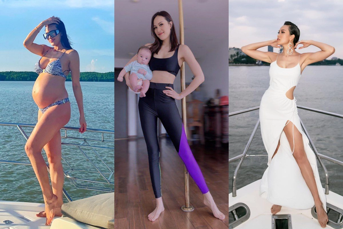 Gọi tên 3 mẹ bỉm việt tay bồng tay bế nhưng vóc dáng bốc lửa chẳng kém thuở còn son - 6