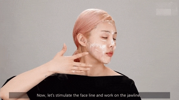 Gộp rửa mặt với massage nâng cơ phù thủy make-up xứ hàn hé lộ làn da u40 như mới 20 - 19