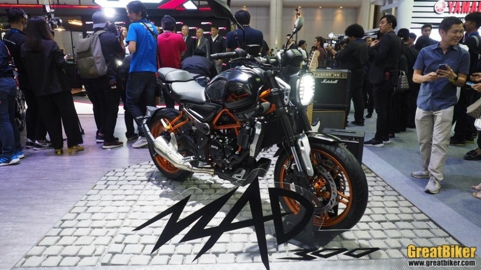 Gpx mad 300 max ra mắt từ 72 triệu vnd tại motor expo 2019 - 1