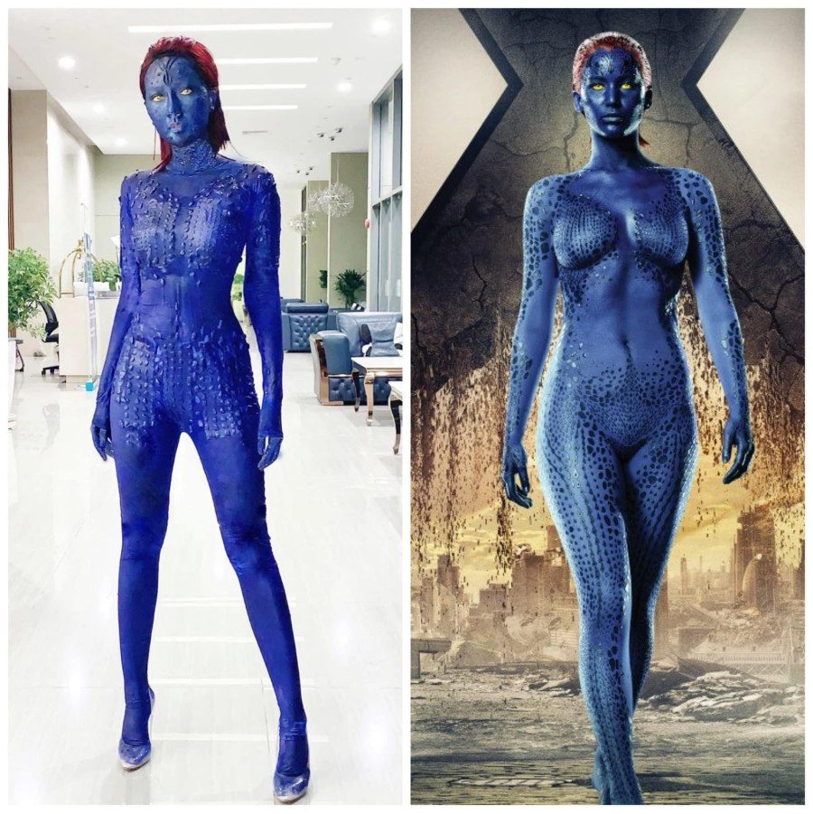 Halloween ngọc thanh tâm như vựa muối bạn thân chi pu chơi trội vẫn chưa bằng em gái hà tăng - 6