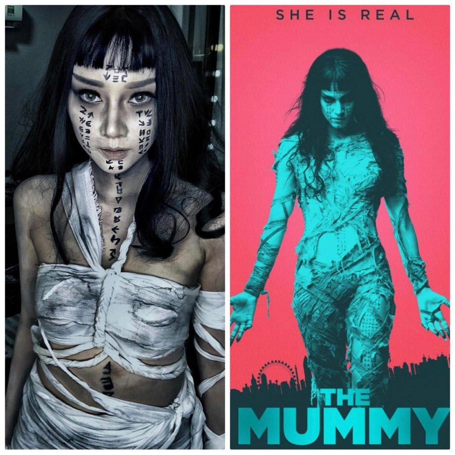 Halloween ngọc thanh tâm như vựa muối bạn thân chi pu chơi trội vẫn chưa bằng em gái hà tăng - 9