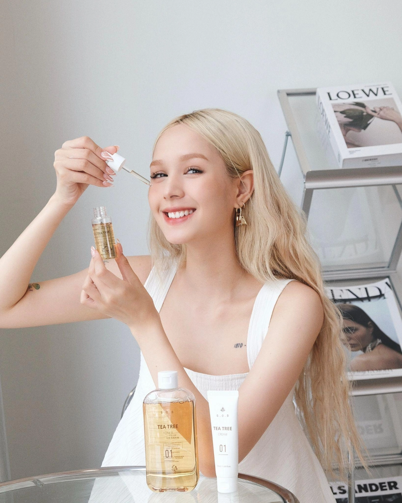 Hàng loạt beauty blogger hàn - việt đổ gục trước bộ chăm sóc da mụn sob - 2