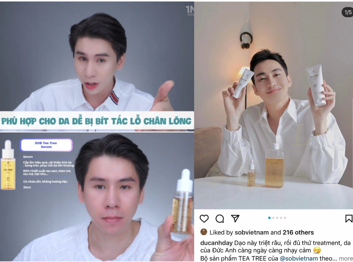 Hàng loạt beauty blogger hàn - việt đổ gục trước bộ chăm sóc da mụn sob - 3