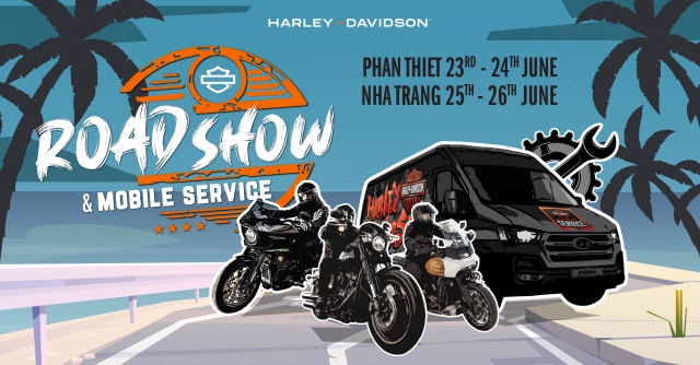 Harley-davidson mang 4 mẫu xe mới vừa ra mắt đến phan thiết nha trang để mọi người lái thử - 1