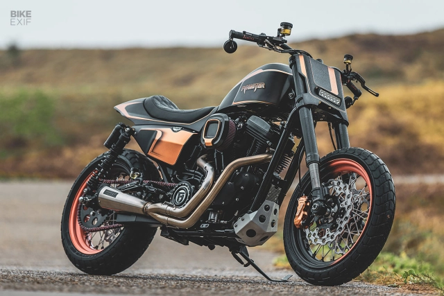 Harley-davidson sportster nightster 1200 độ khéo léo đến từ xứ sở đài loan - 1