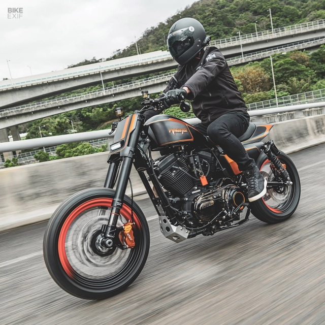 Harley-davidson sportster nightster 1200 độ khéo léo đến từ xứ sở đài loan - 2