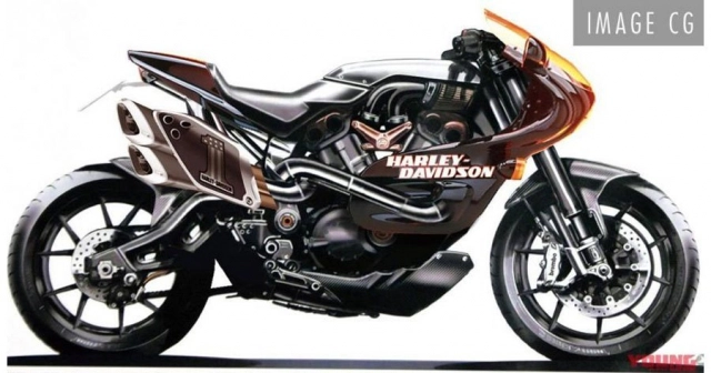 Harley-davidson tiết lộ mô hình phác thảo về mẫu xe mới trong tương lai - 1