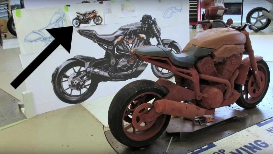 Harley-davidson tiết lộ mô hình phác thảo về mẫu xe mới trong tương lai - 3