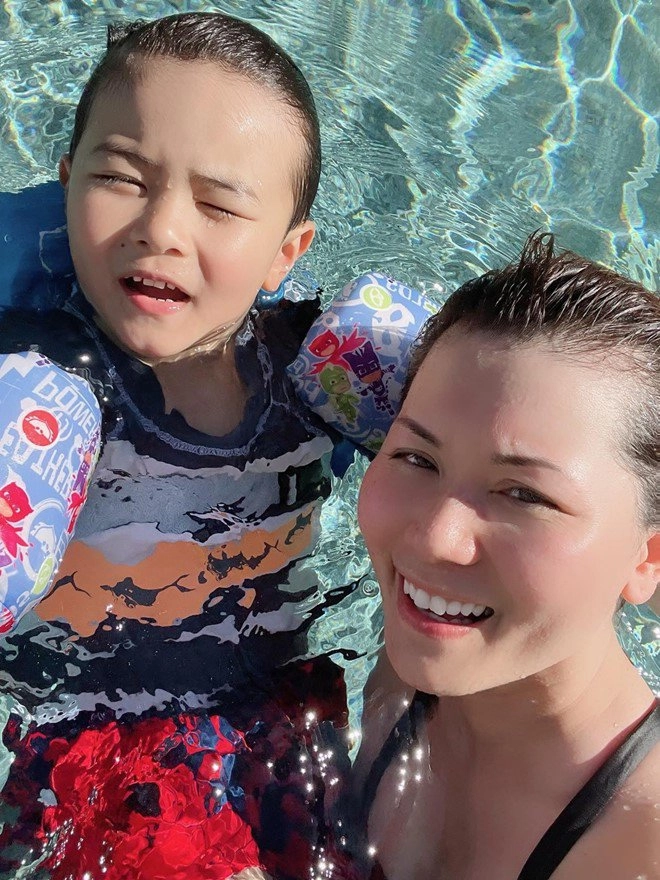 Hậu ly hôn vợ cũ đan trường thoải mái nhắc đến chồng khoe 3 chuyện vui của con trai - 5