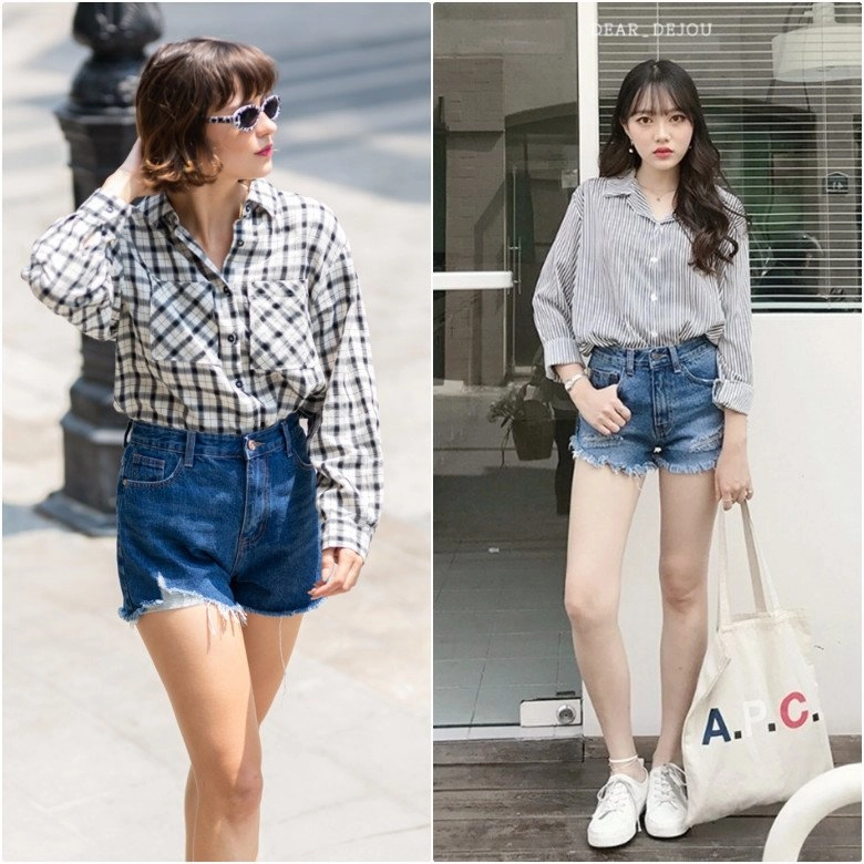Hè mặc quần shorts đi làm như giấu quần chị em ghim ngay bí kípkẻo đồng nghiệp cười chê - 1