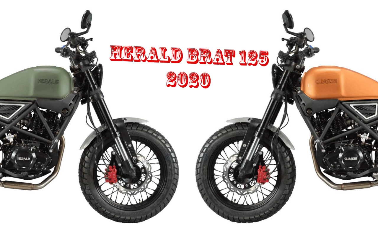 Herald brat 125 2020 lộ diện với thiết kế cổ điển có giá 90 triệu đồng - 1