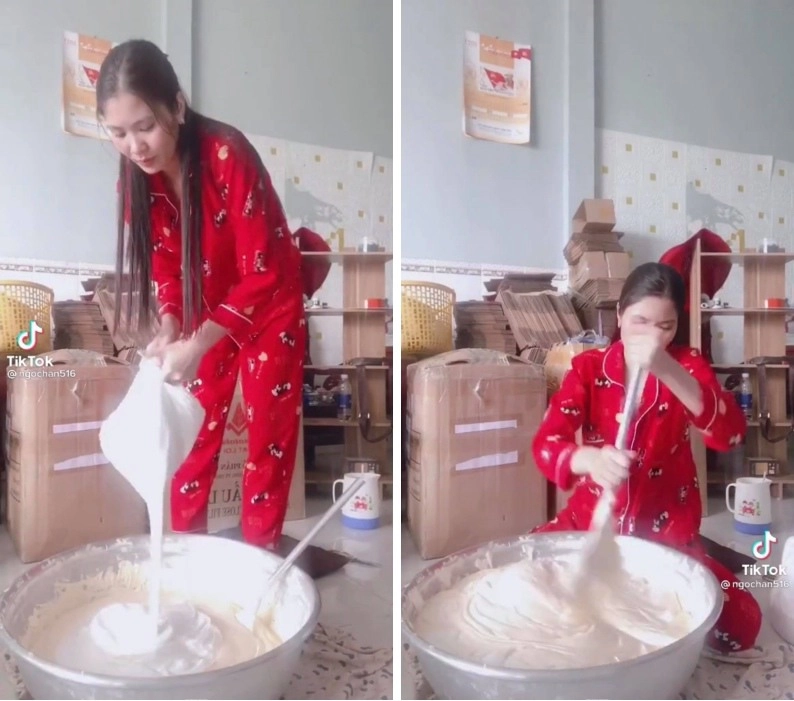 Hết hồn công nghệ làm kem trộn thời đại 40 như khuấy cám xem khâu vệ sinh thấy sợ - 1