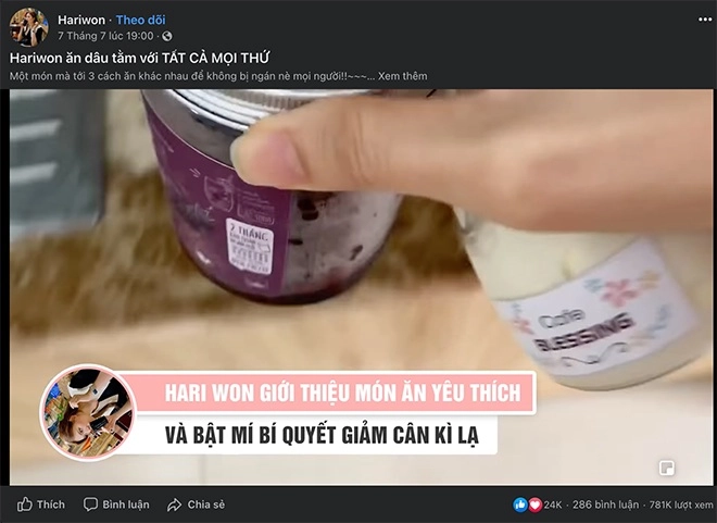 Hết livestream tập tành hari won khoe bí kíp giảm cân rẻ rề ăn cả ngày cũng không tăng ký - 4
