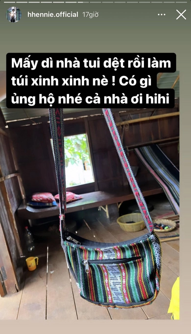 Hhen niê không chỉ nổi tiếng với đồ thổ cẩm người nhà cô còn làm túi đẹp quên sầu - 6