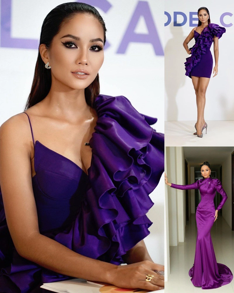 Hhen niê mặc đồ xẻ cao tận hông thực hiện cú xoay tại miss universe làm dân tình phấn khích - 6