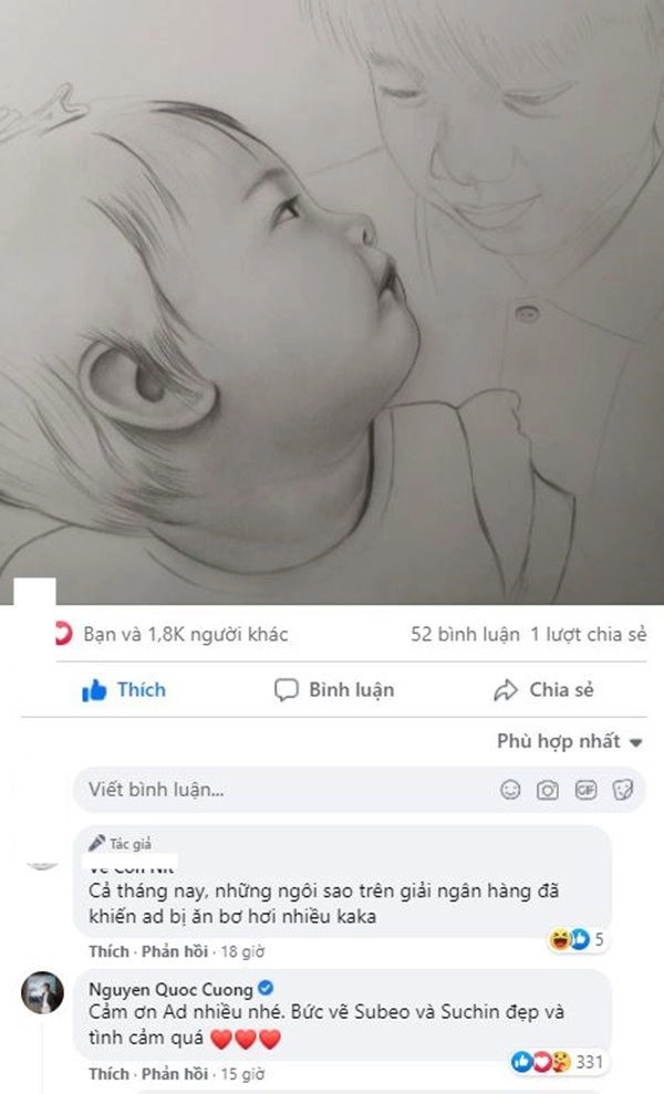 Hình 2 con đăng ở fanpage lạ không xin phép câu nói của cường đôla khiến ai nấy giật mình - 5
