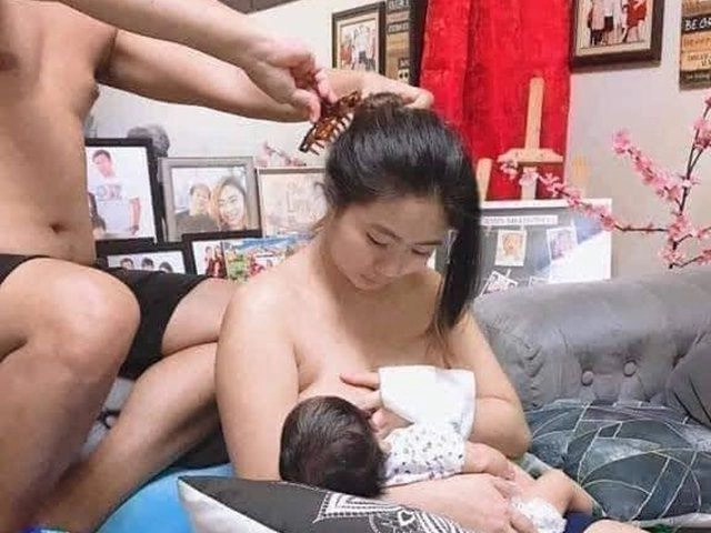 Hớ hênh lộ cả bầu ngực nhưng 3 hotgirl việt được khen hết lời vì cho con bú quá đẹp - 18