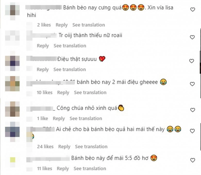 Hồ ngọc hà là bà hoàng mái chẻ nay lisa cũng theo mẹ bổ luống ra dáng nàng thơ lắm rồi - 8