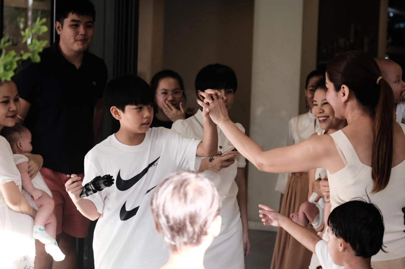 Hồ ngọc hà tổ chức sinh nhật giữa mùa dịch vì sợ subeo nghĩ mẹ bận 2 em quên mình - 3