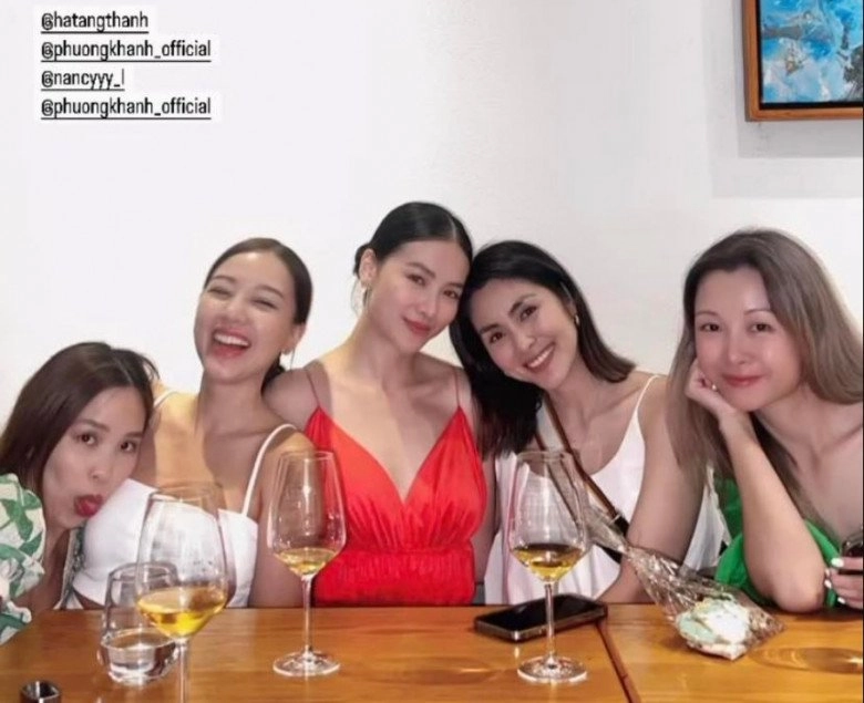 Hoa hậu bến tre là bạn thân hà tăng mặc váy ngắn nửa đùi vẫn thanh lịch đến mê - 1