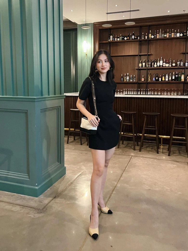 Hoa hậu bến tre là bạn thân hà tăng mặc váy ngắn nửa đùi vẫn thanh lịch đến mê - 3